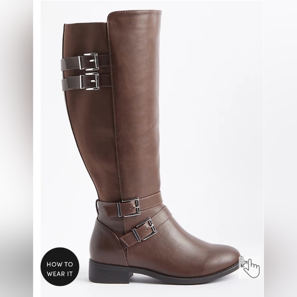 Size 10.5 Torrid WW Fall Boots, NWT- never worn - Picture 2 of 6